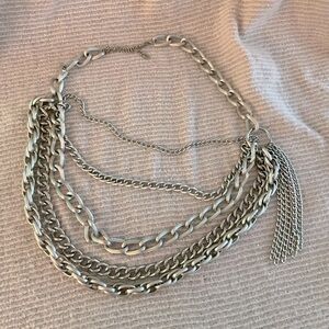 Multi stranded necklaces